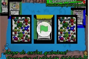 Videojuego de química, juego de química educativo, y juegos gratis de química para ordenador, donde los jugadores aprenden sobre reacciones químicas y estructuras moleculares mientras juegan.
